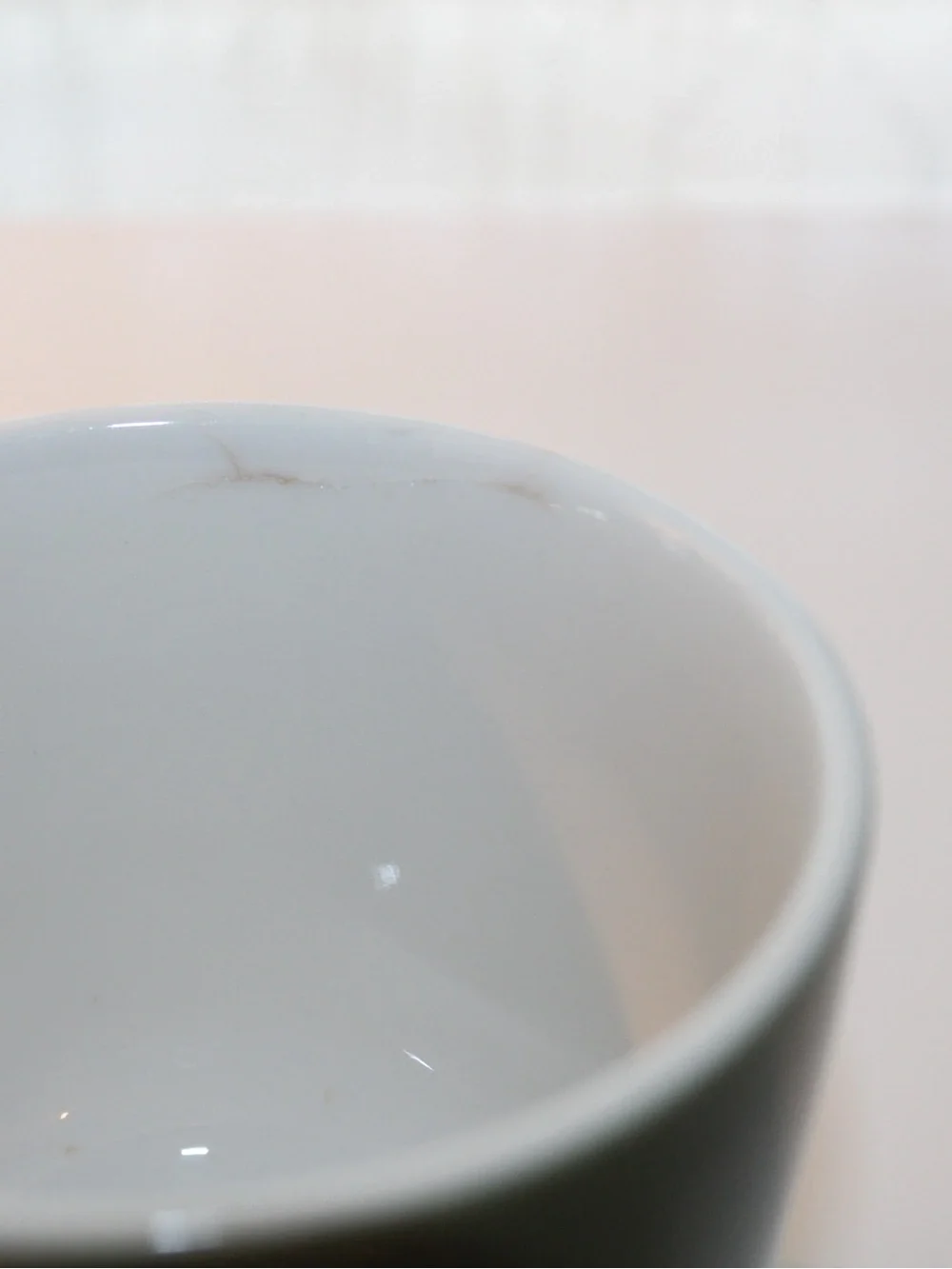 Sage Green Ceramic Mug with Comfortable Handle - Picture 9 of 10